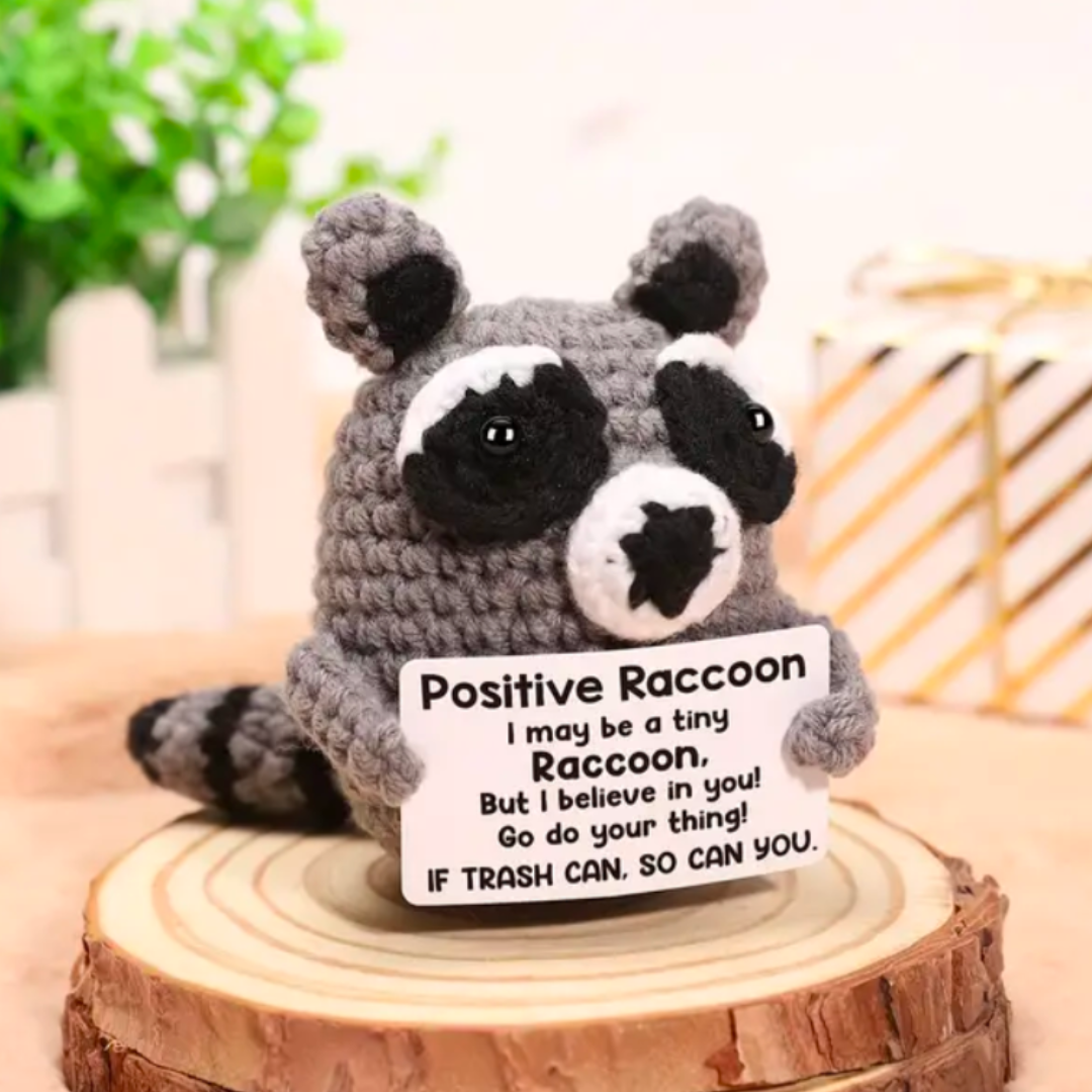 Handmade Positive Raccoon