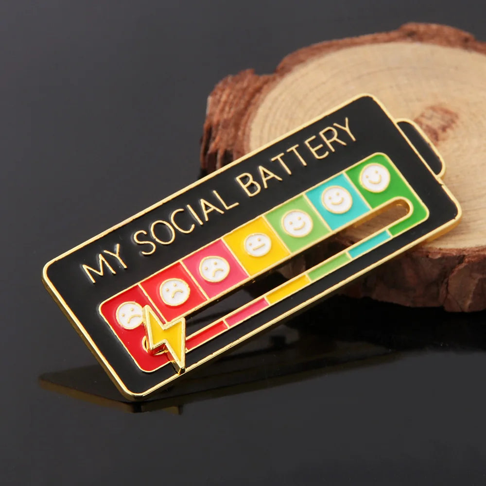 My Social Battery Pin – Weekly Deal Hub