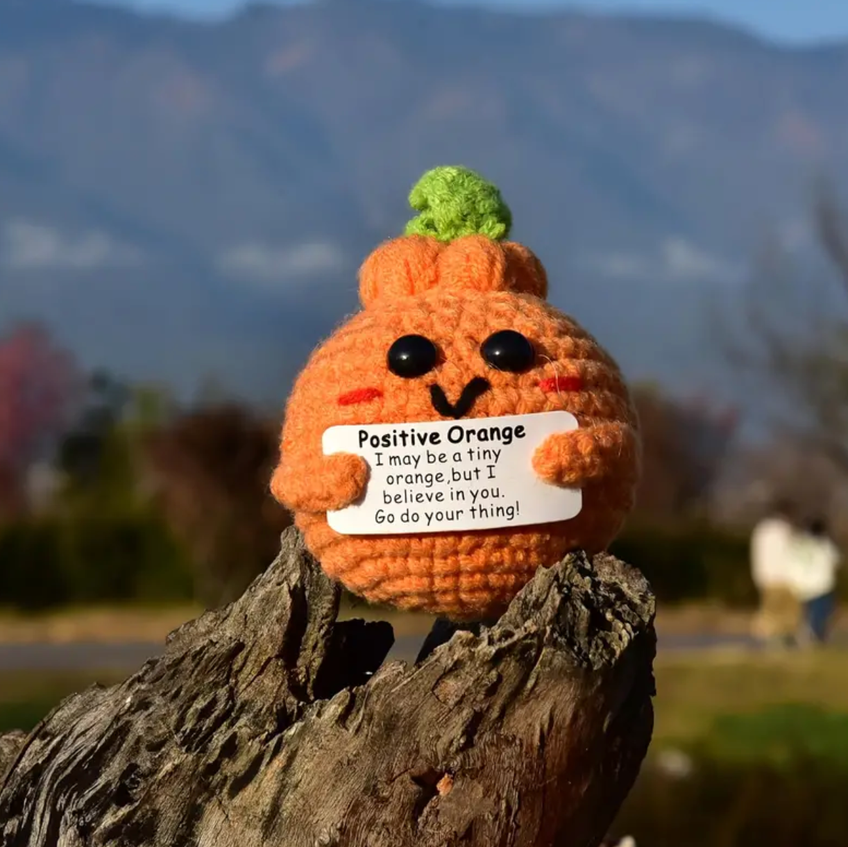 Handmade Positive Orange