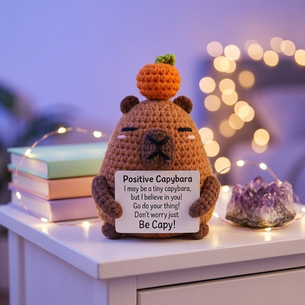 Handmade Positive Capybara – Weekly Deal Hub