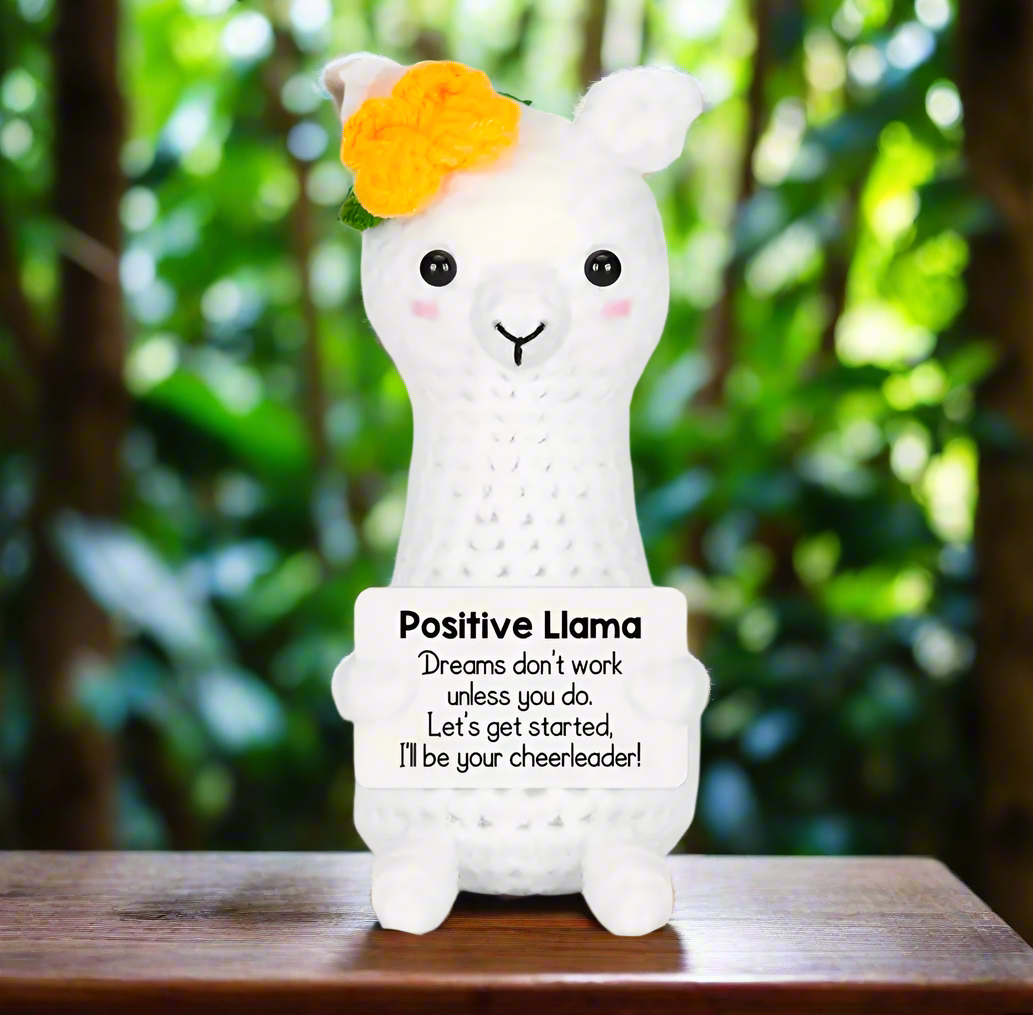 Handmade Positive Llama