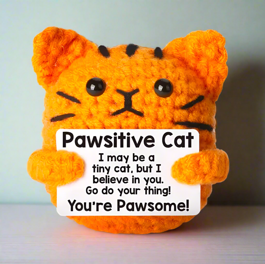 Handmade Pawsitive Cat