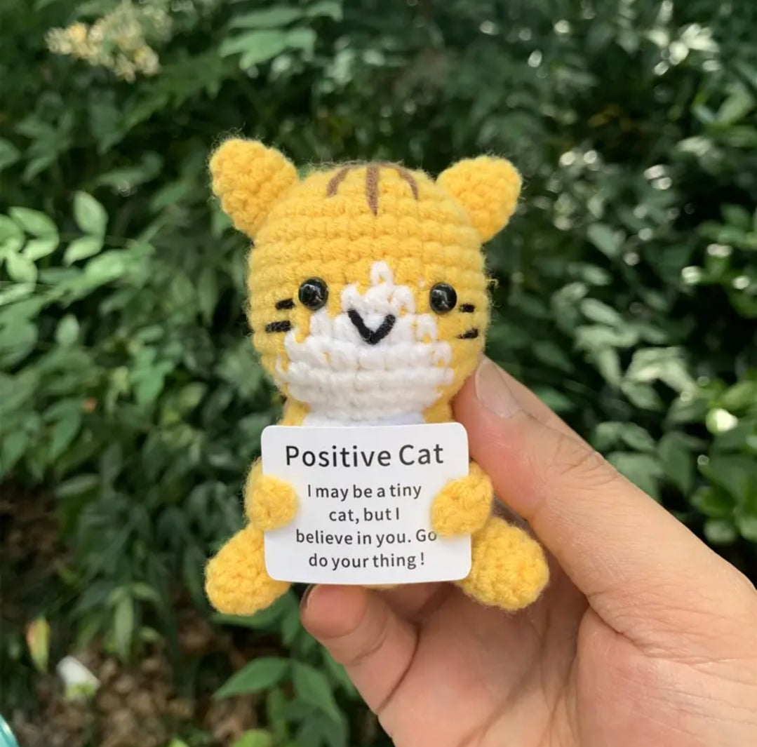 Handmade Sunny The Positive Cat