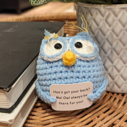 Handmade I'll Always Be There For You Owl