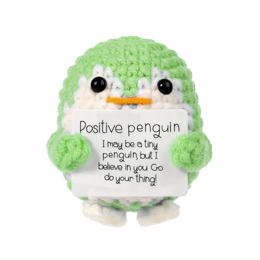Handmade Jade The Positive Penguin