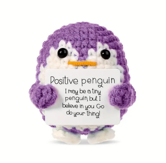 Handmade Violet The Positive Penguin