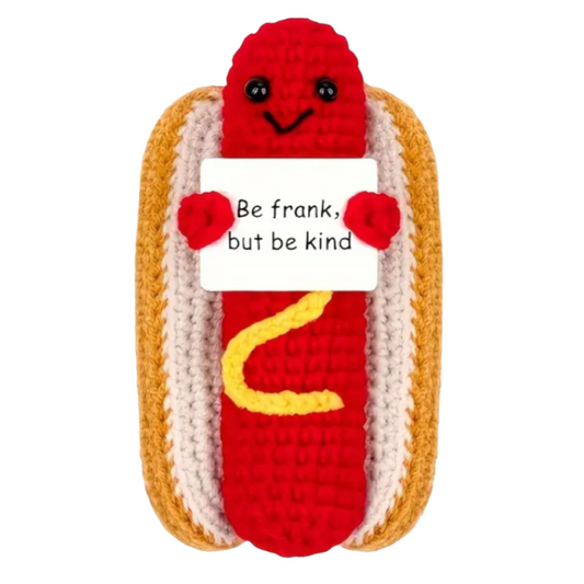 Handmade Be Kind Hot Dog