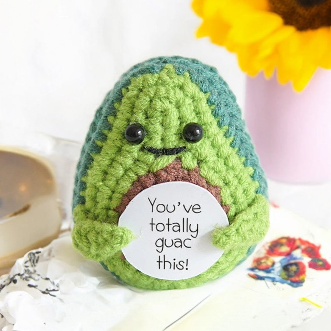 Handmade You've Totally Got This Avocado