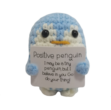 Handmade Buddy The Positive Penguin