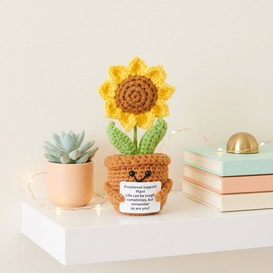 Handmade Emotional Support Sunflower Plant – Weekly Deal Hub