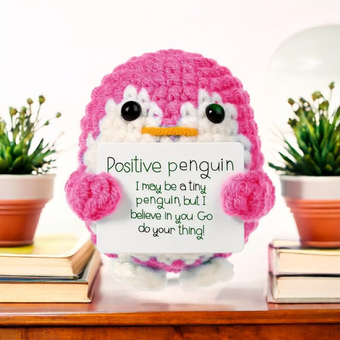Handmade Pixie The Positive Penguin